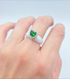 Anello Ceramica con  Cuore