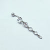 Piercing per Ombelico con Cuori pendenti