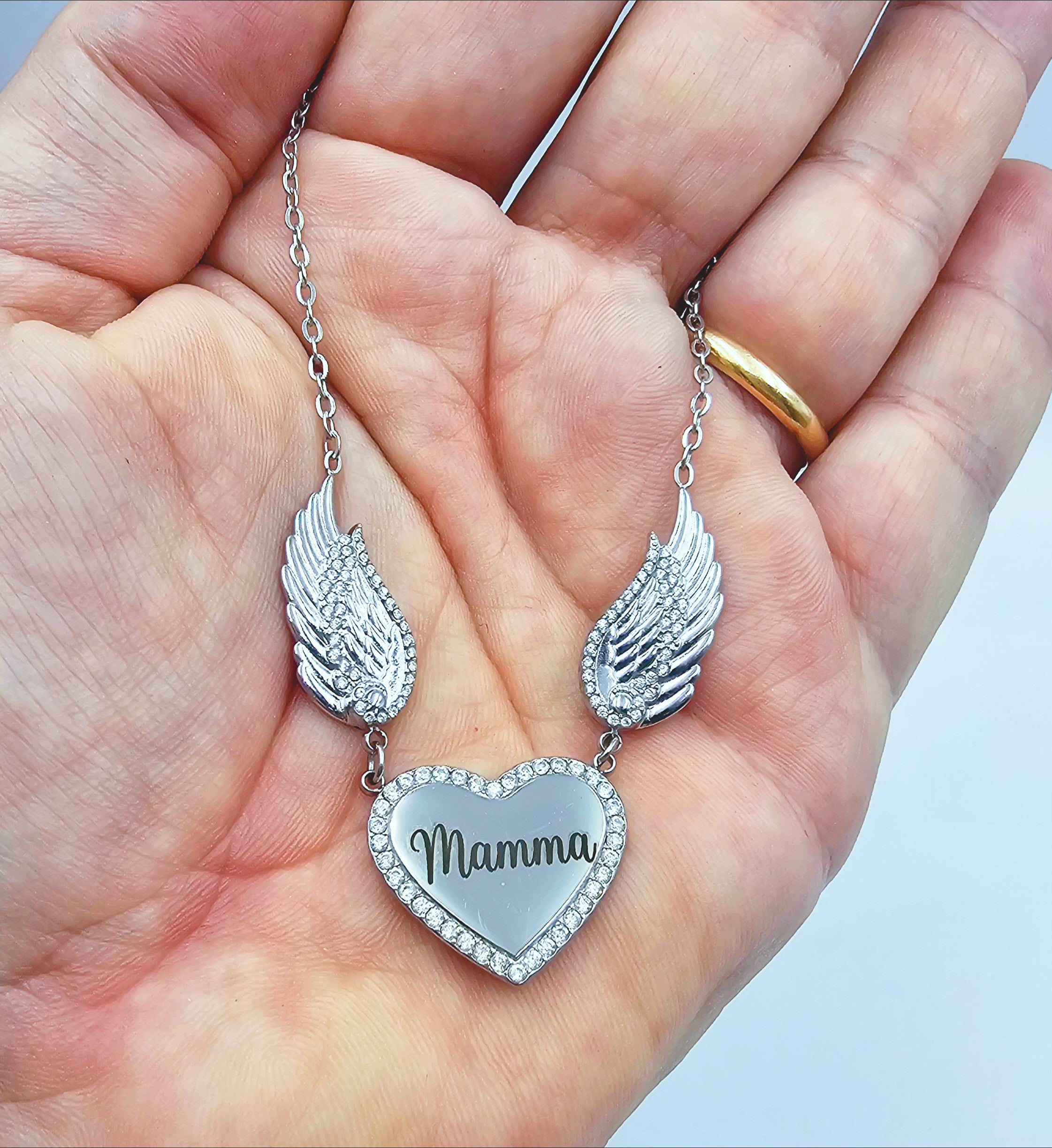 Collana con Ali d'Angelo