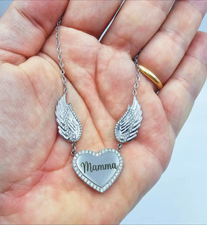 Collana con Ali d'Angelo