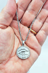Collana con Vesuvio e logo Napoli