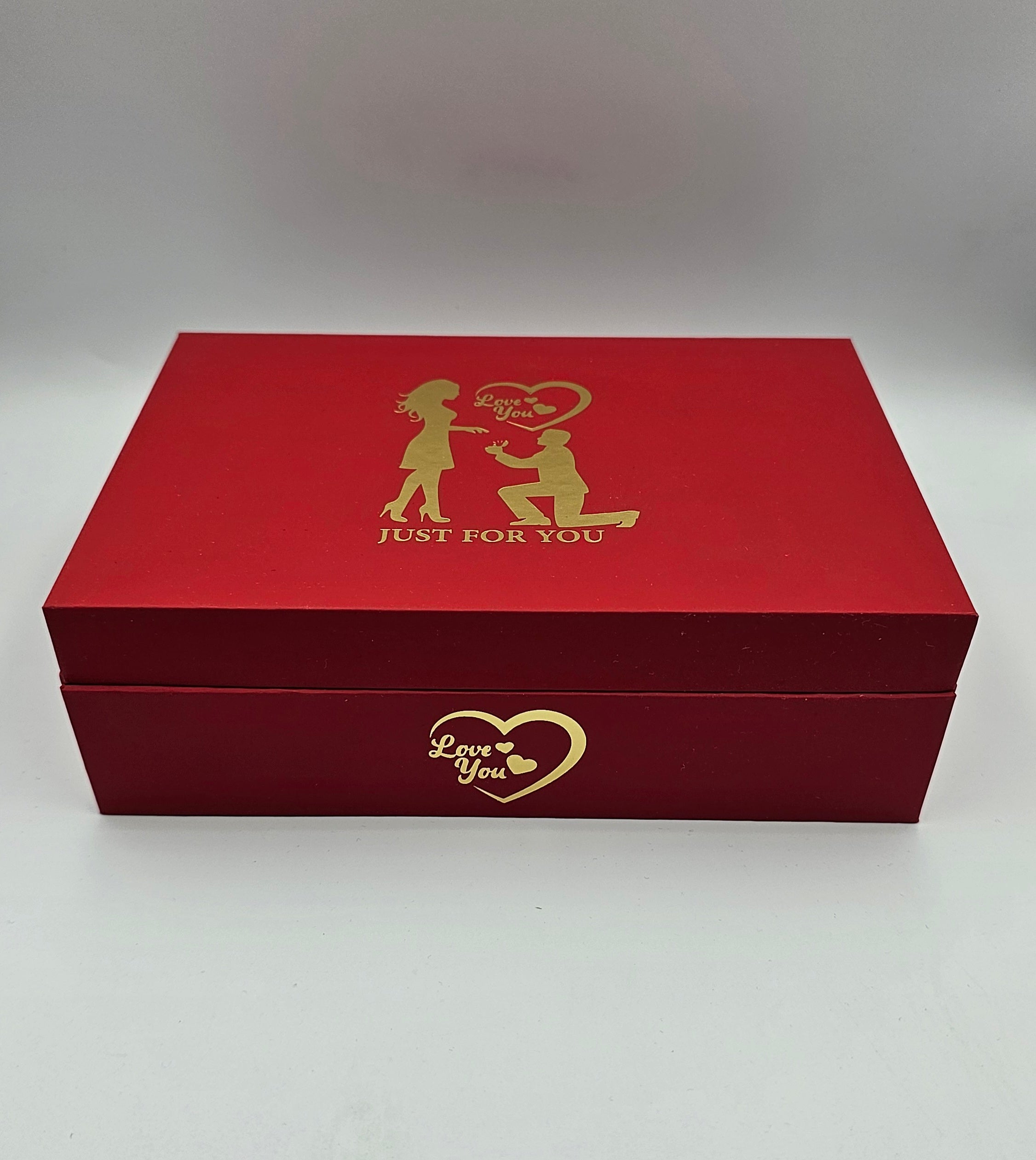 Box con rose rosse