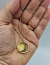 Collana con Sole e luna con Foto