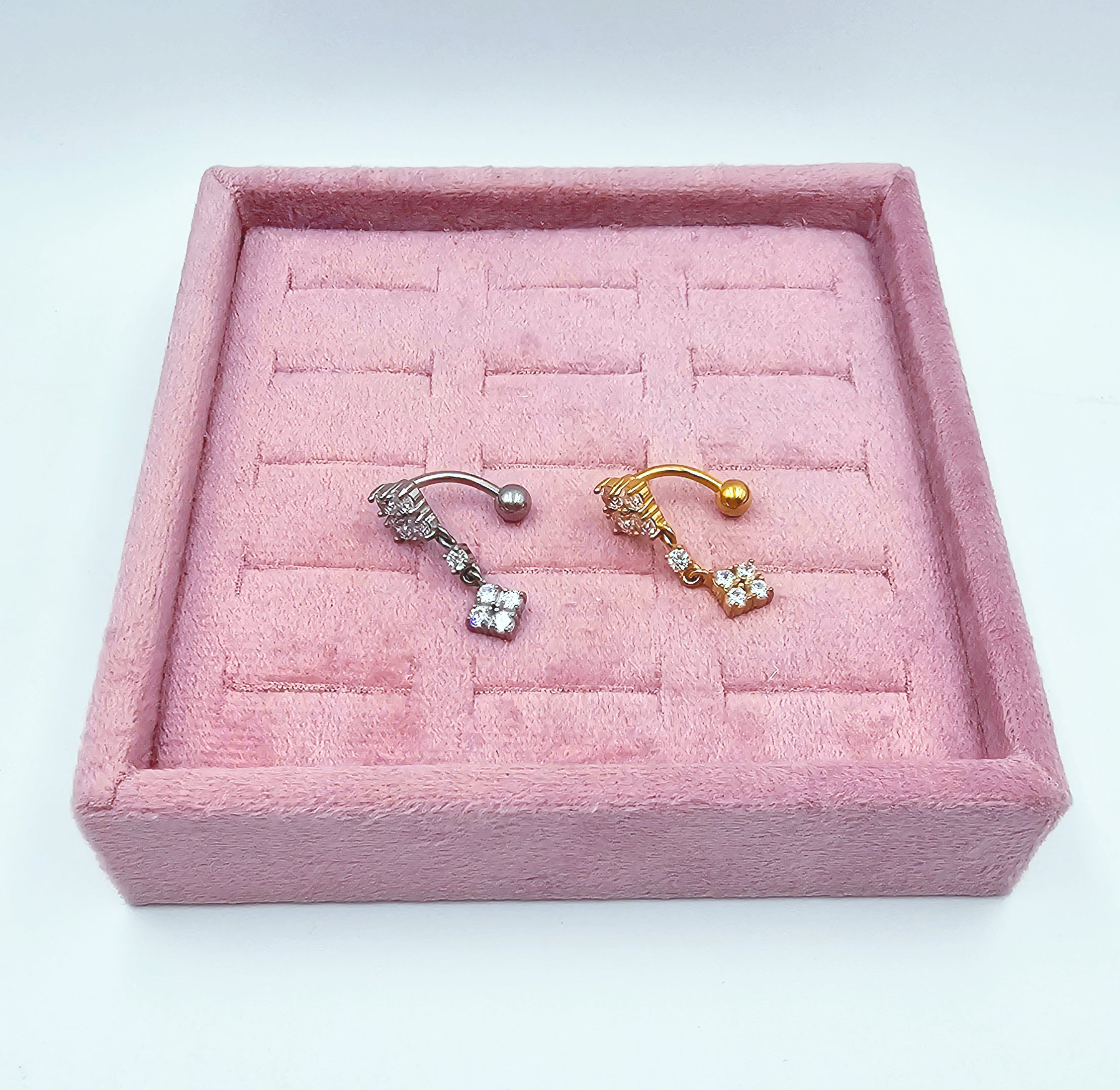 Piercing per Ombelico Strass pendenti