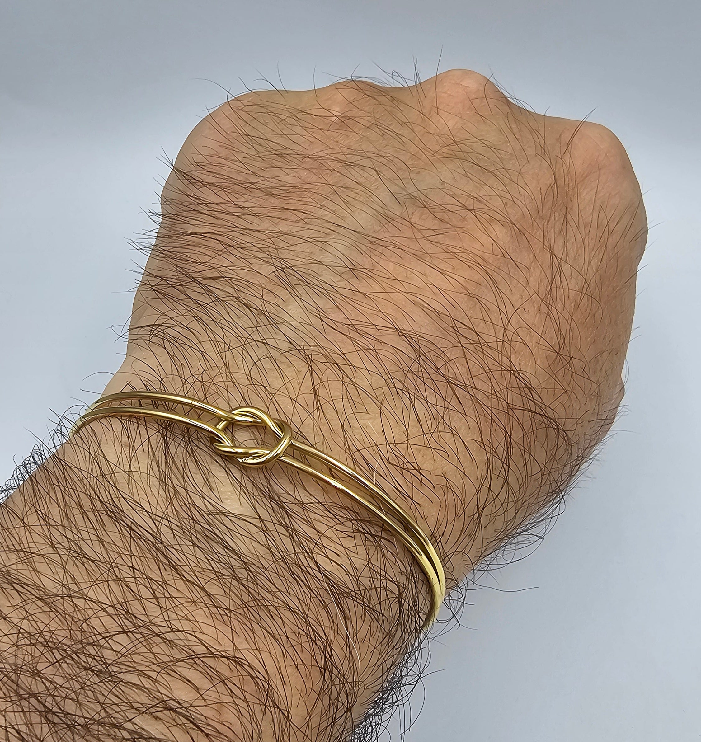 Bracciale rigido con Nodo
