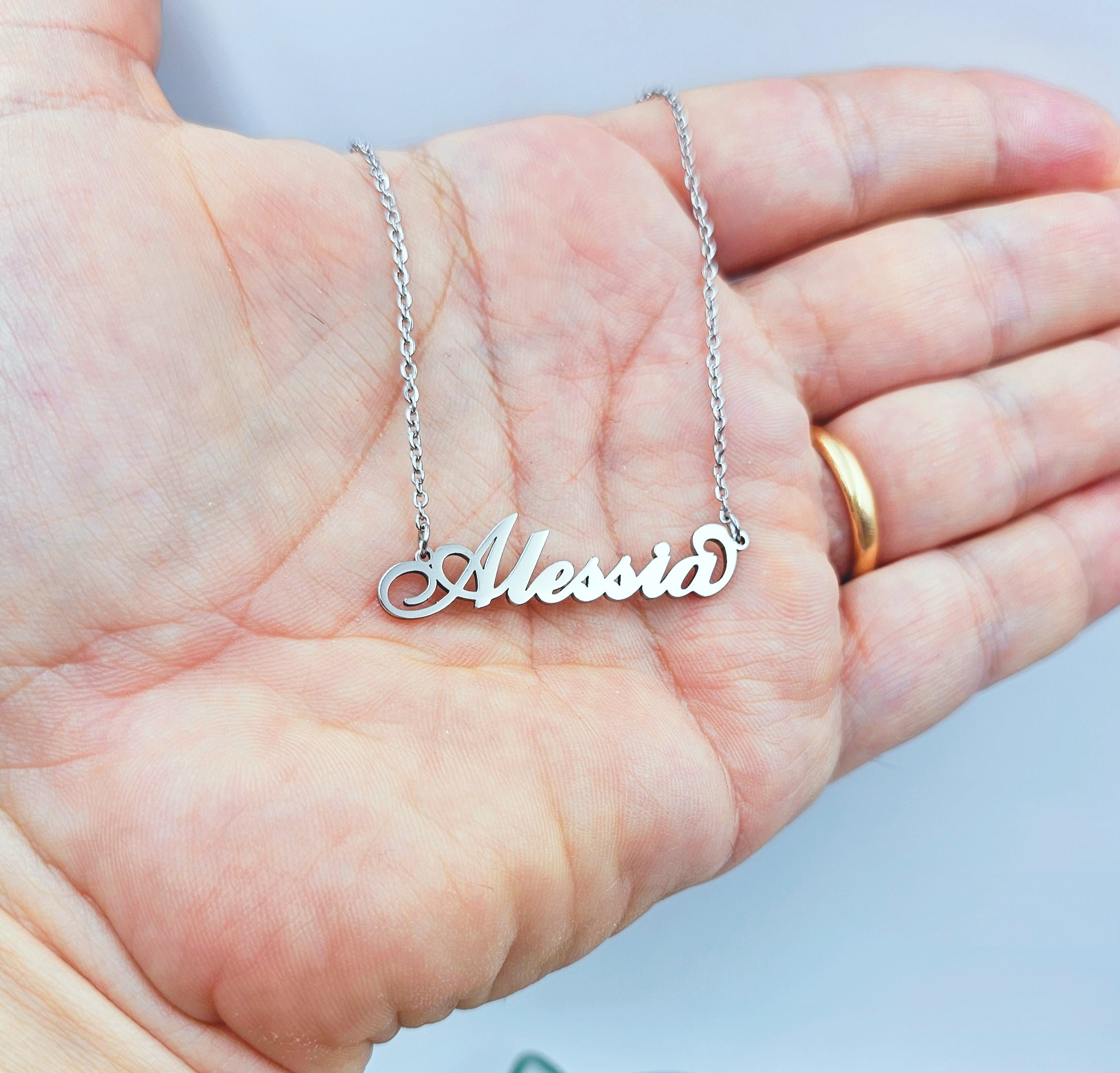 Collana con Nome Acciaio