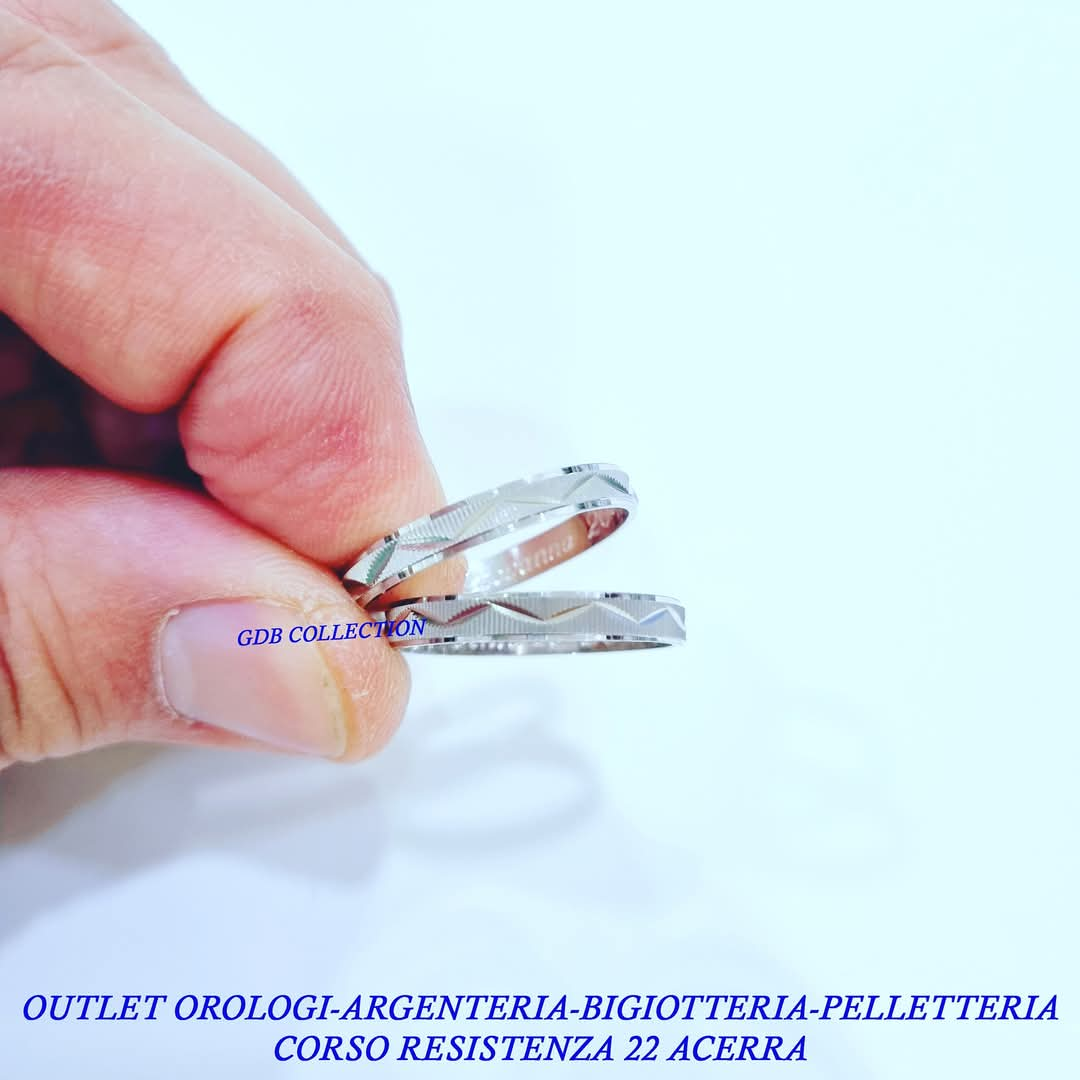 Fedine Onda Argento 925