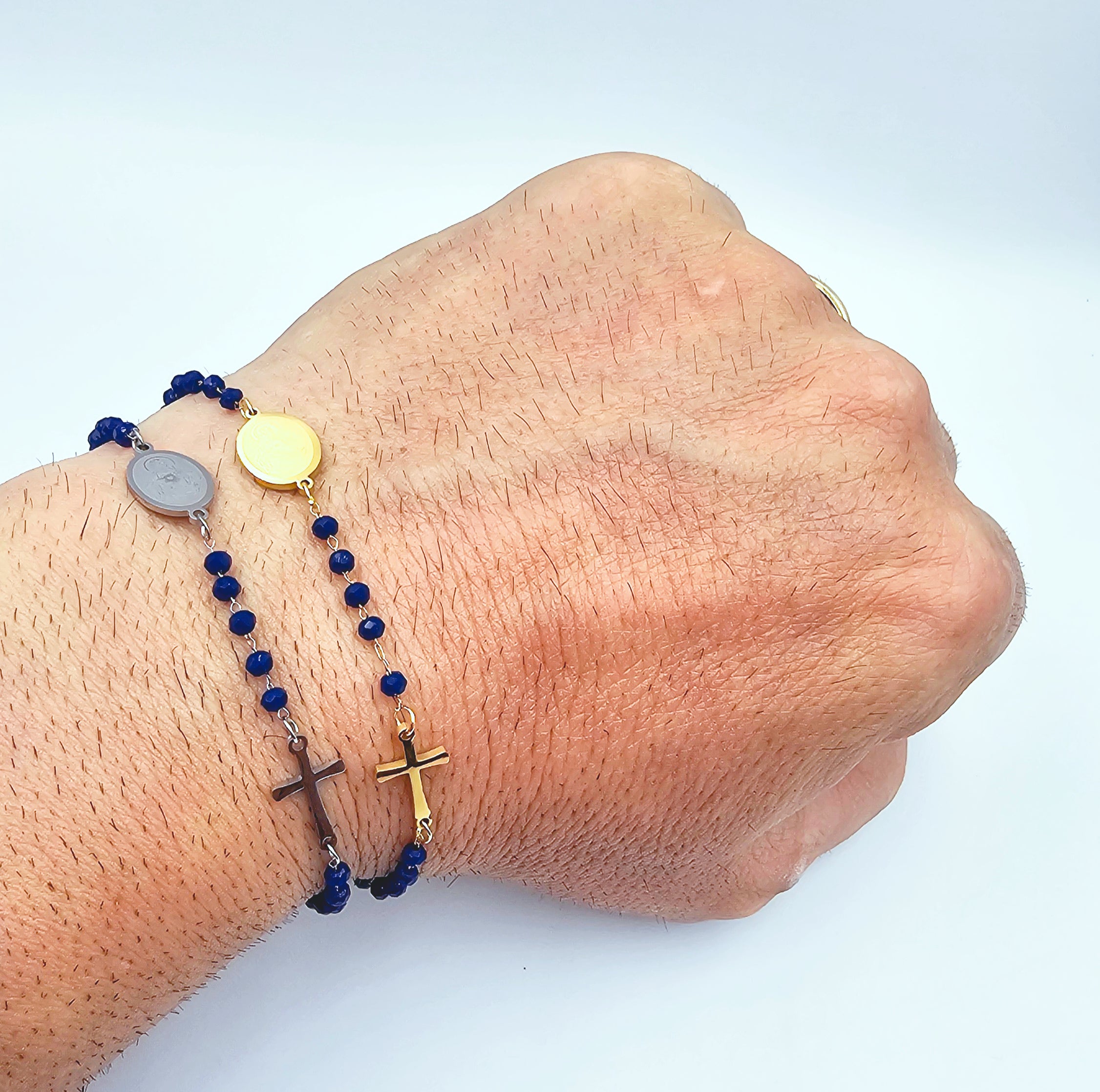 Bracciale a Rosario Acciaio inossidabile