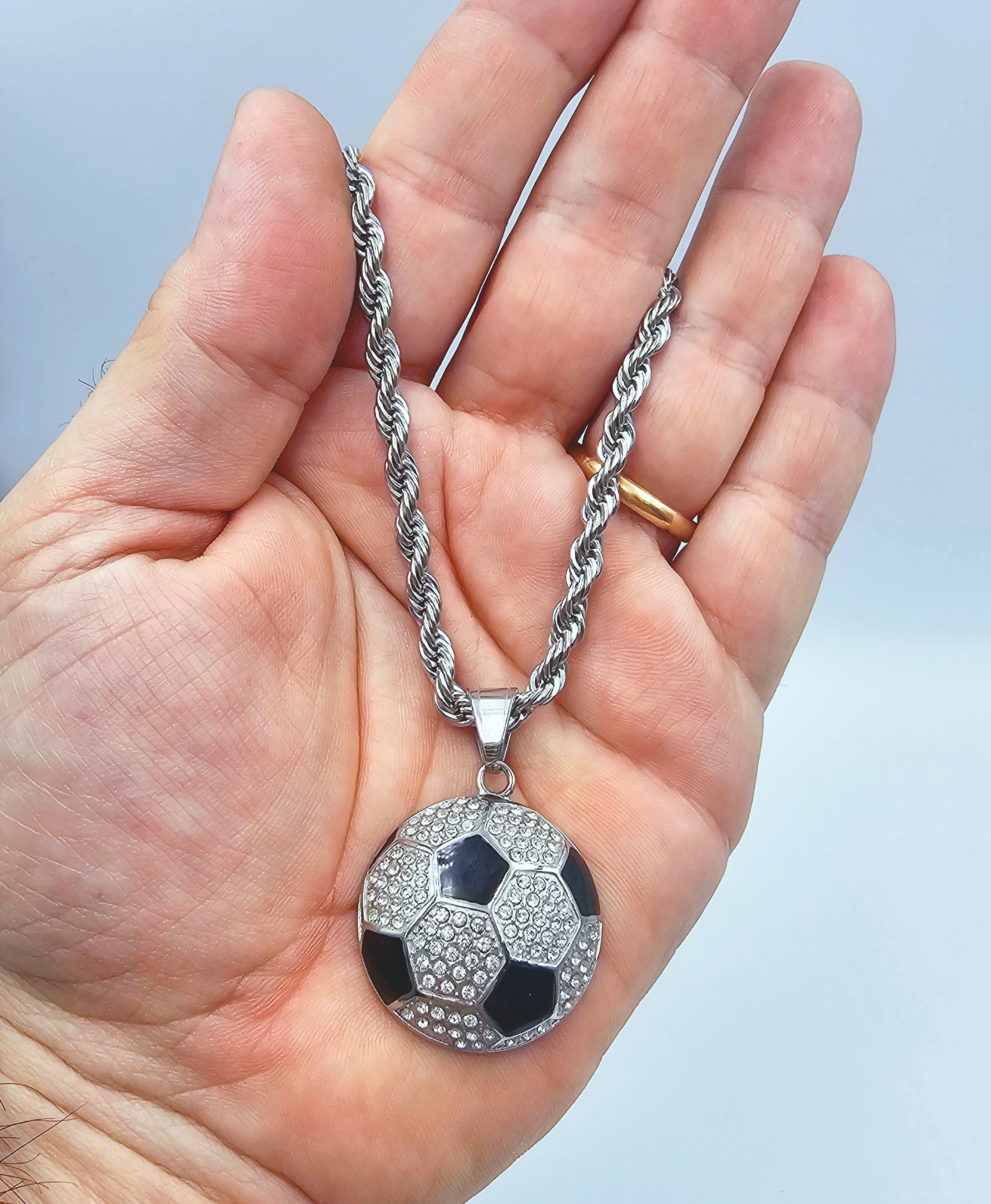Collana con Pallone da Calcio
