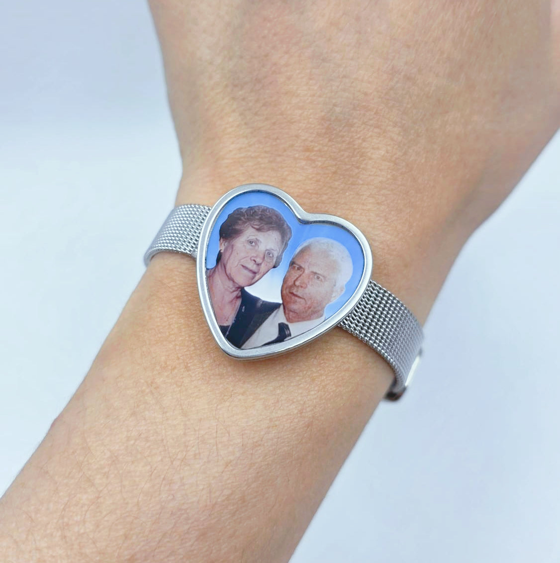 Bracciale mesh con Foto