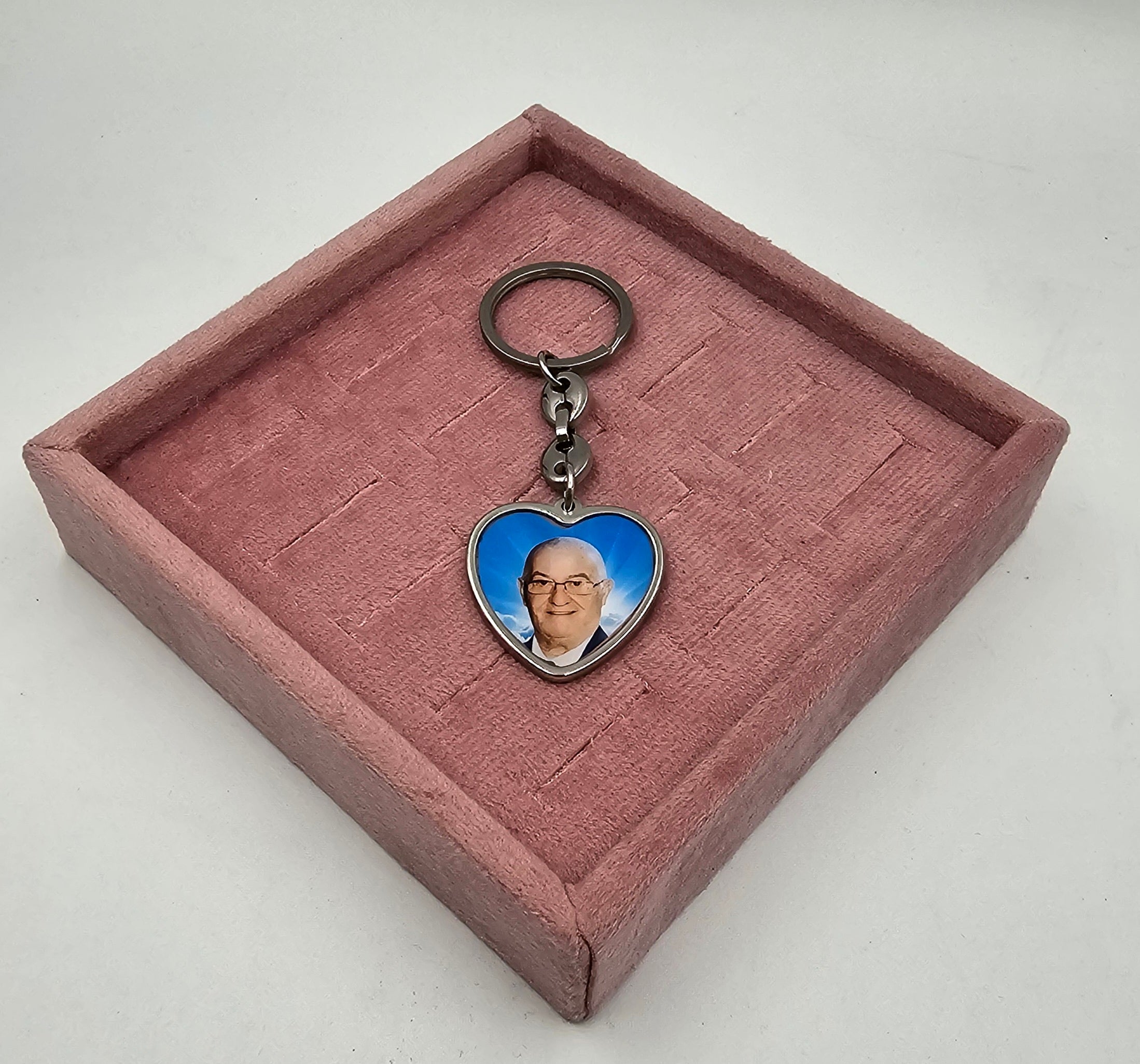 Portachiavi con foto a colori