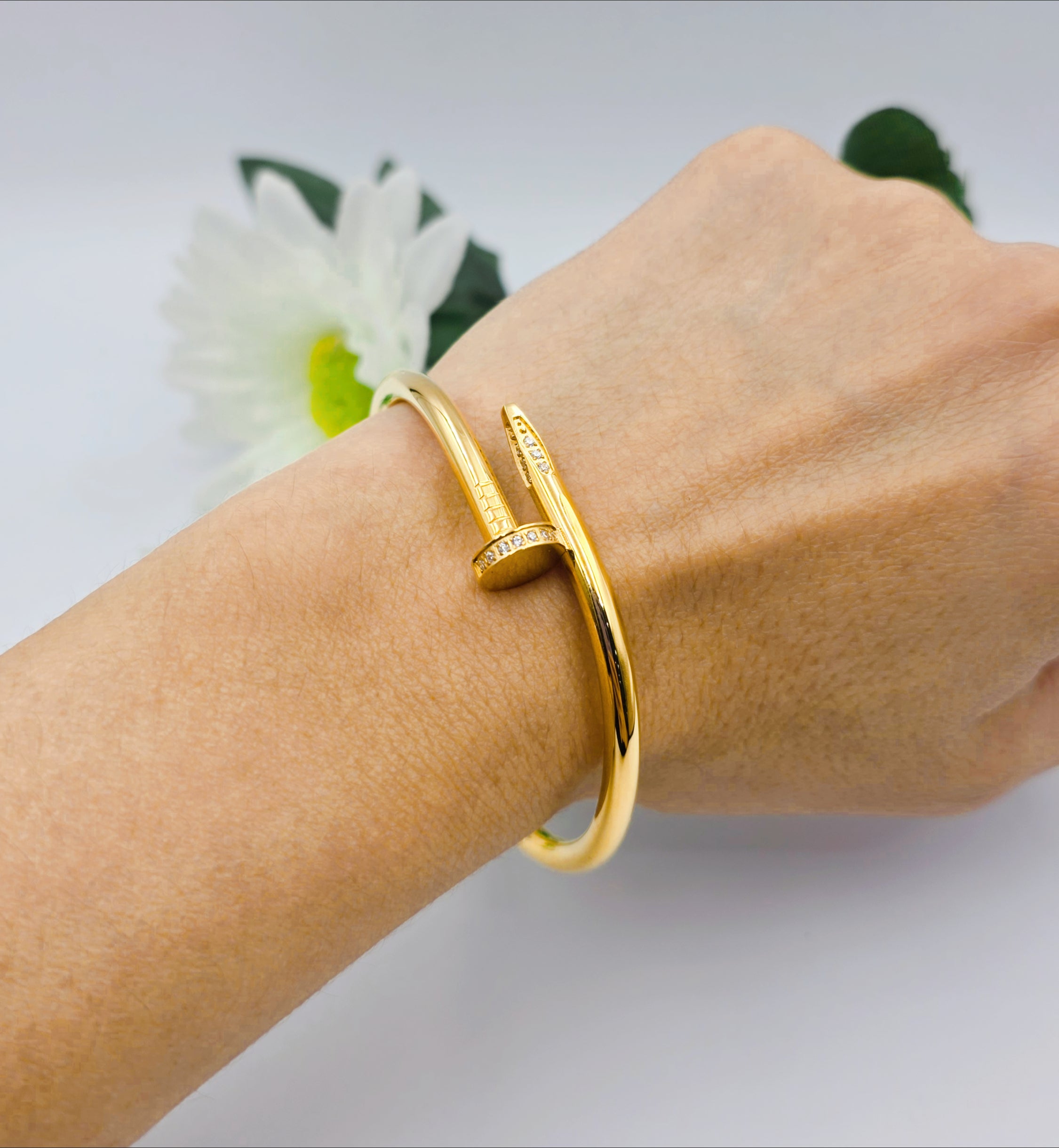 Bracciale Donna con Chiodo con strass