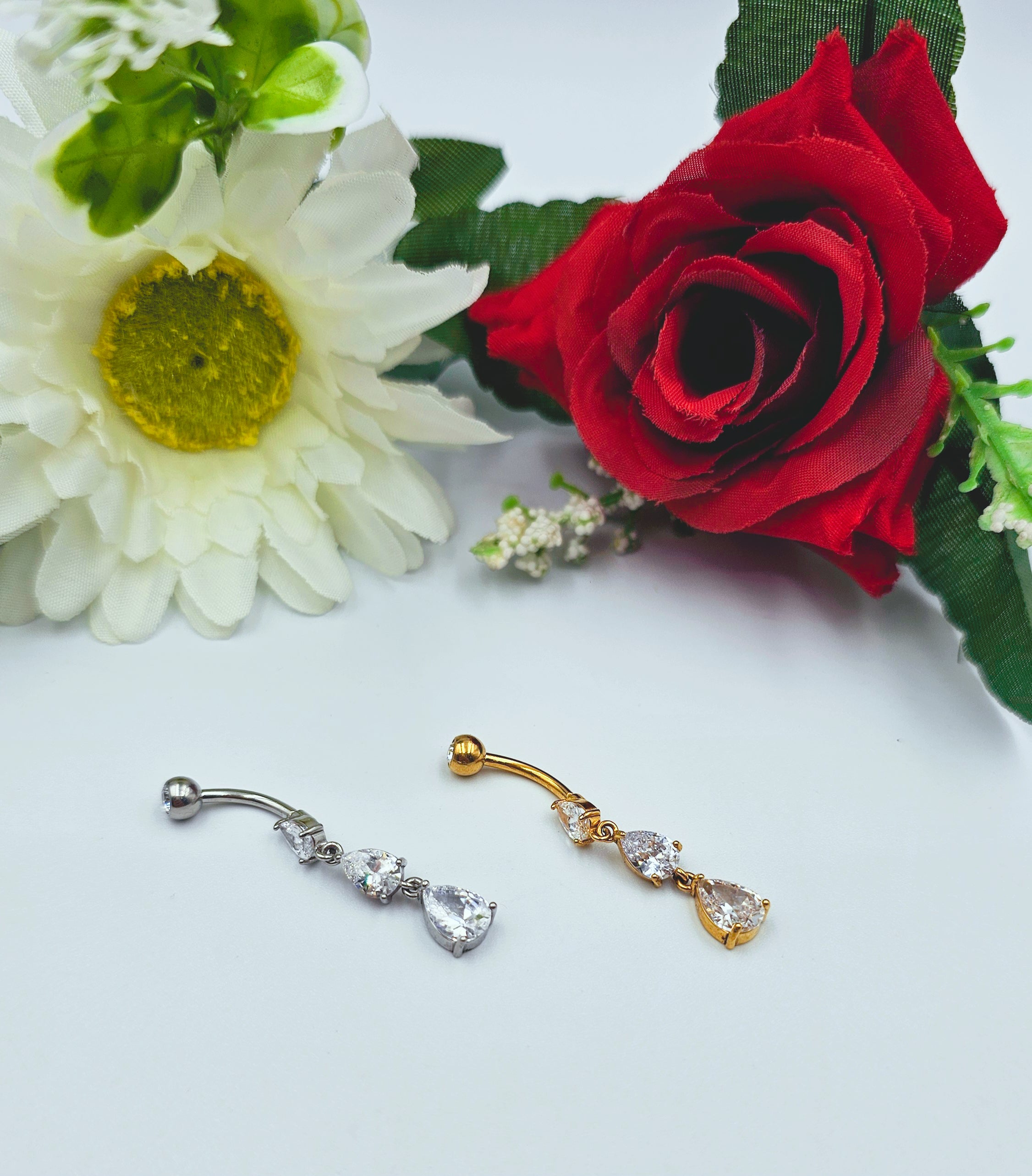 Piercing per Ombelico con Gocce