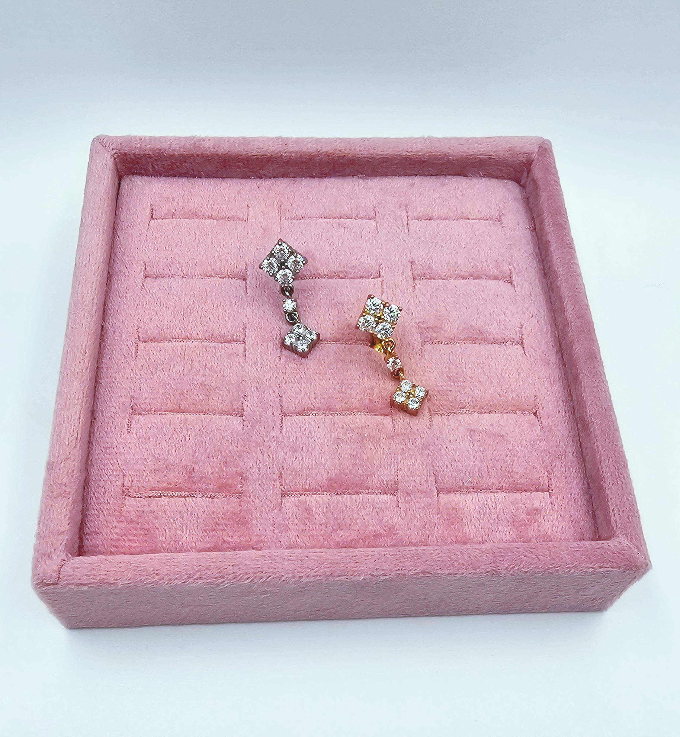 Piercing per Ombelico Strass pendenti