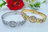 Bracciale rigido Quadrifoglio