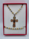 Parure Uomo con Croce