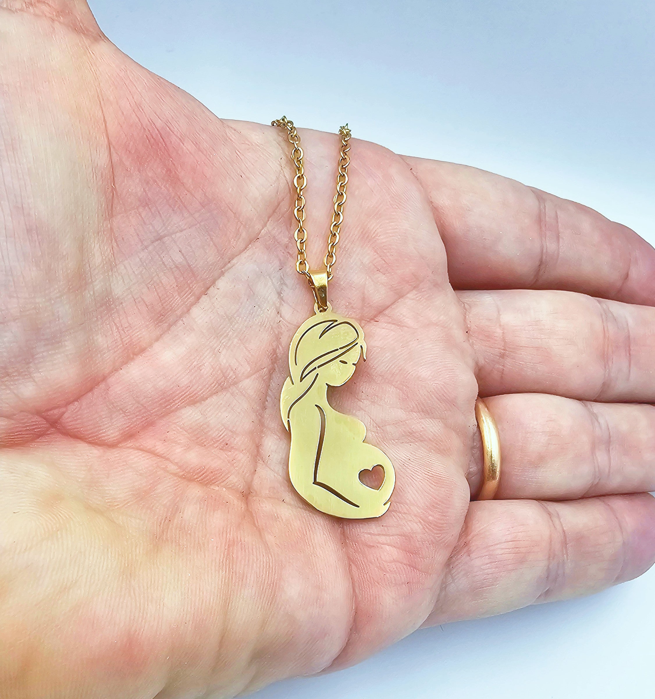 Collana beo Mamma con Pancione