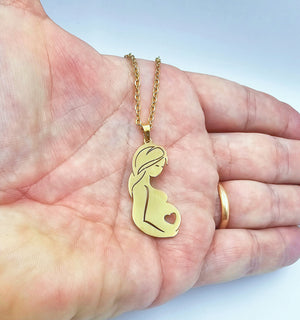 Collana beo Mamma con Pancione