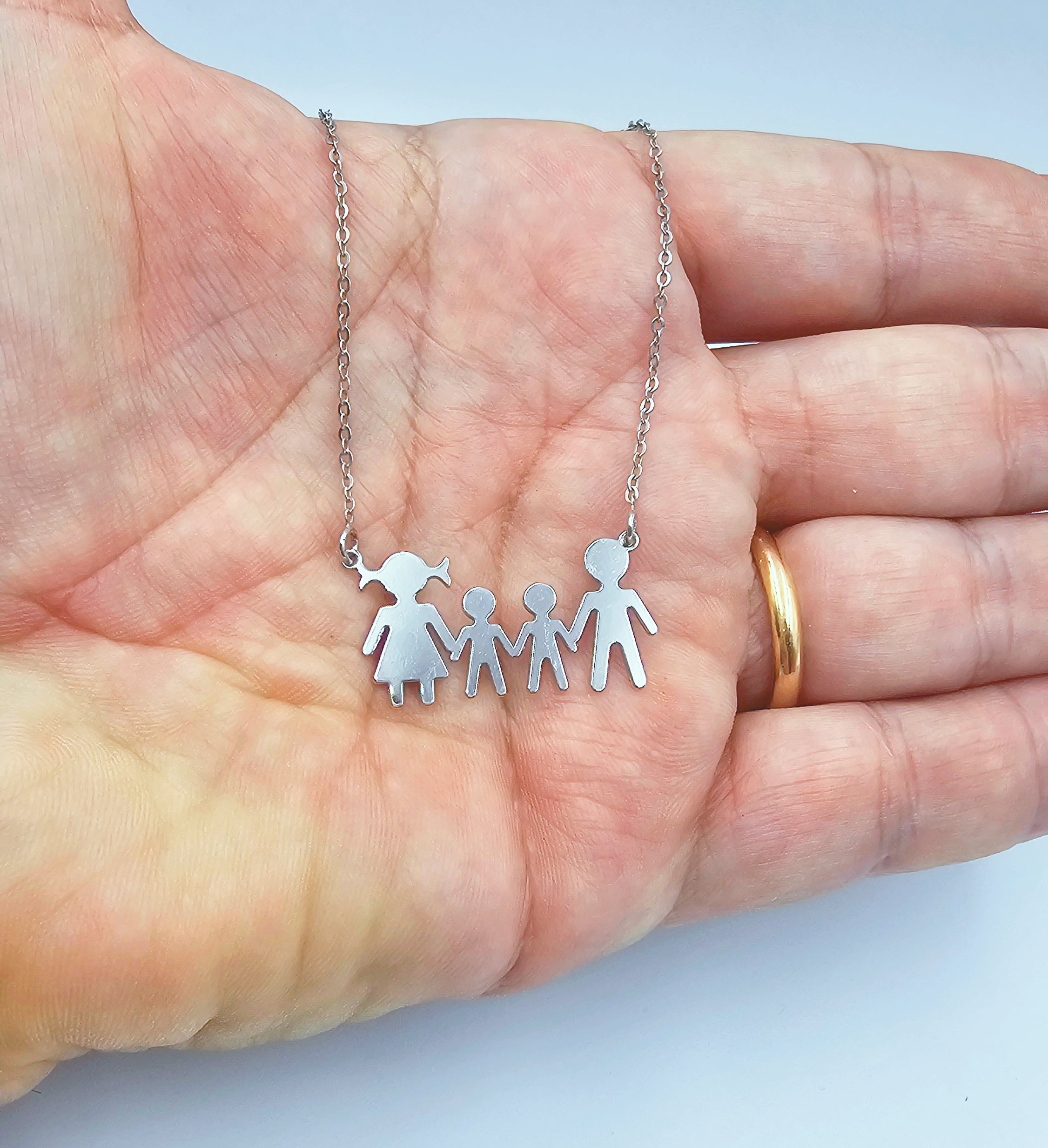 Collana Family in Argento 925