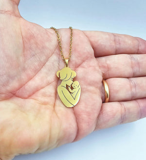 Collana con Mamma e bimbo/a