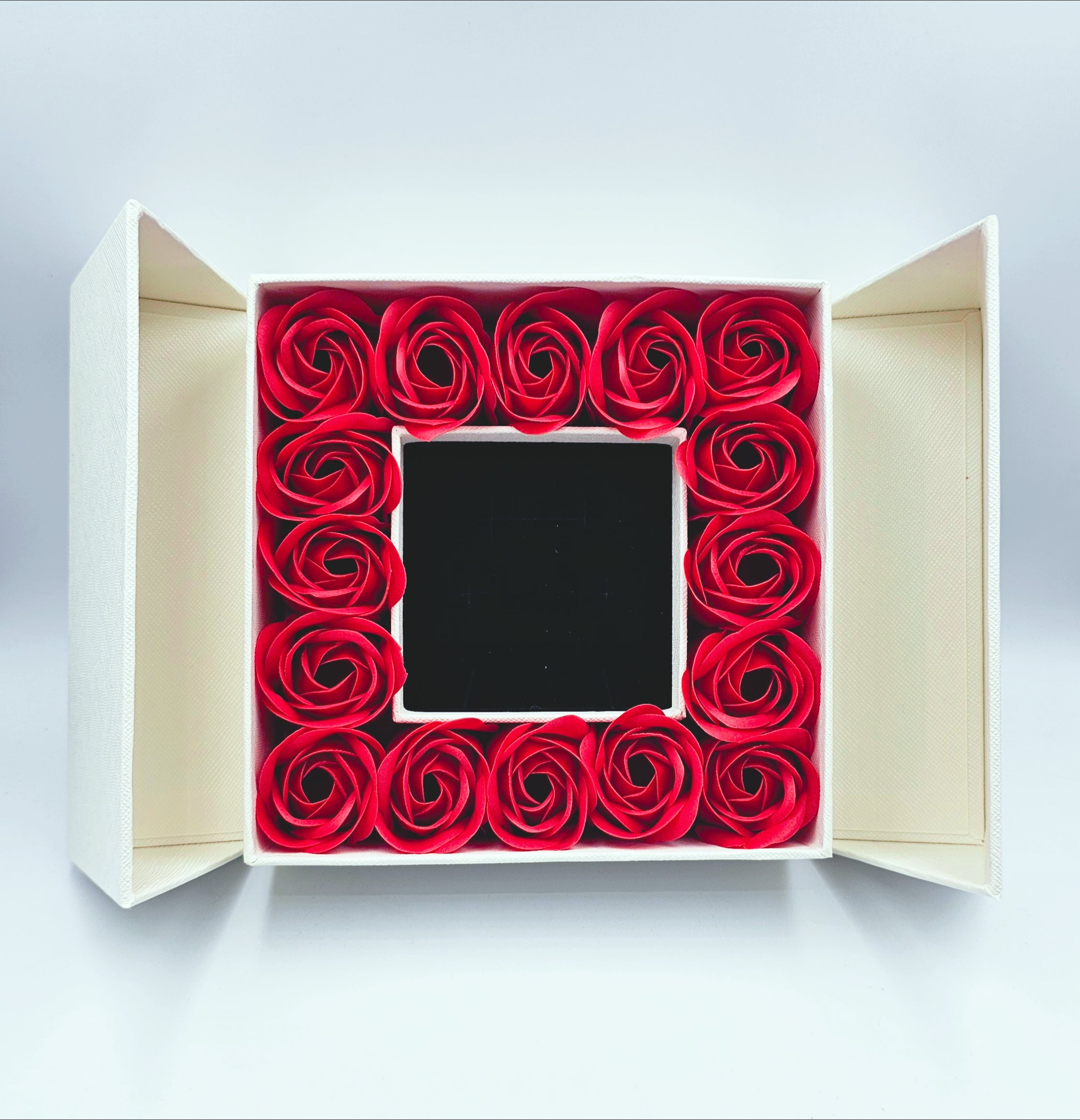 Box regalo con Rose rosse