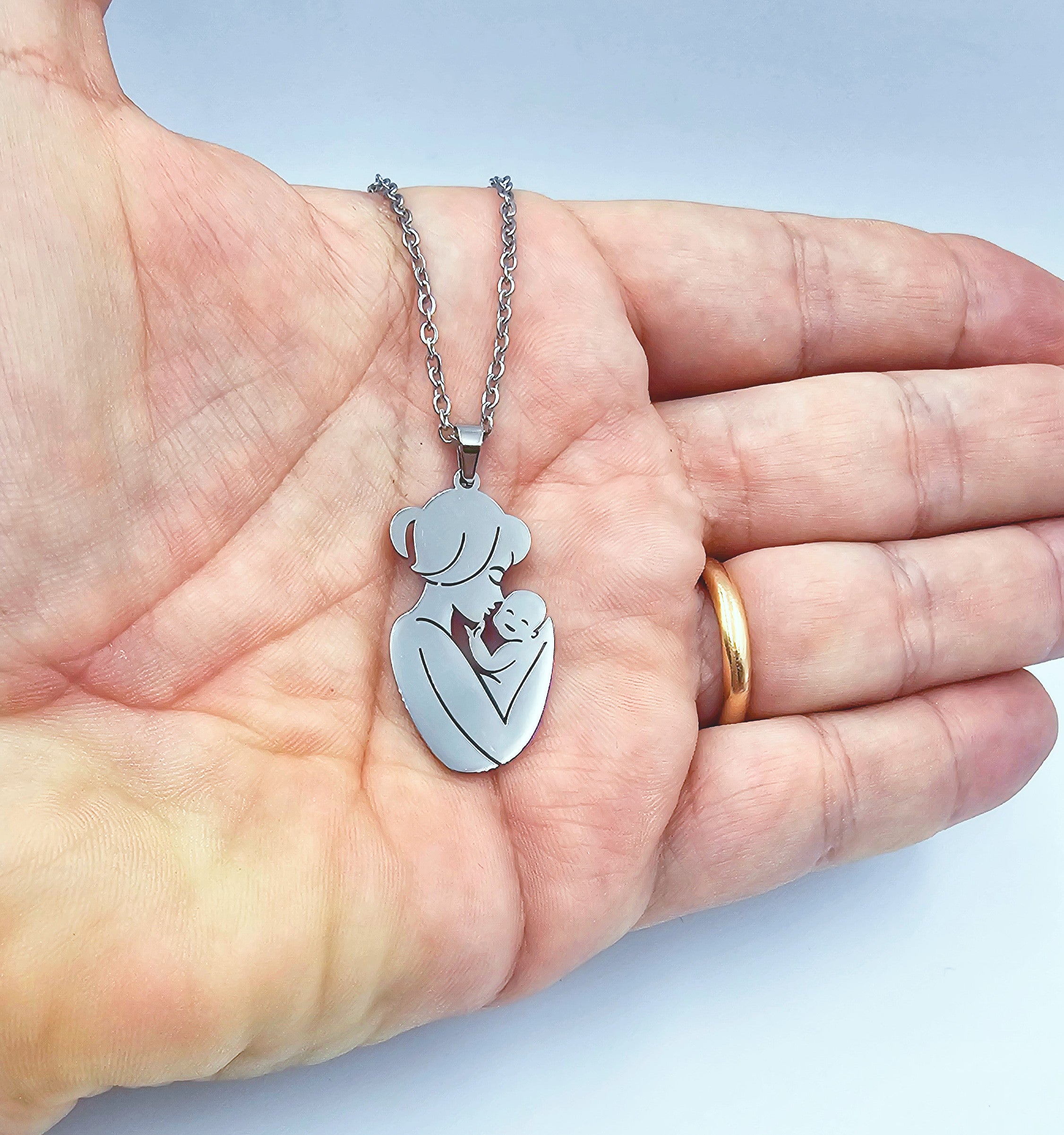 Collana con Mamma e bimbo/a