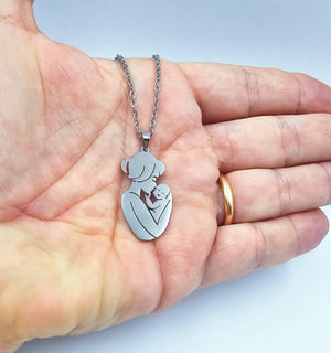 Collana con Mamma e bimbo/a