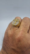 Anello Uomo con Crocifisso