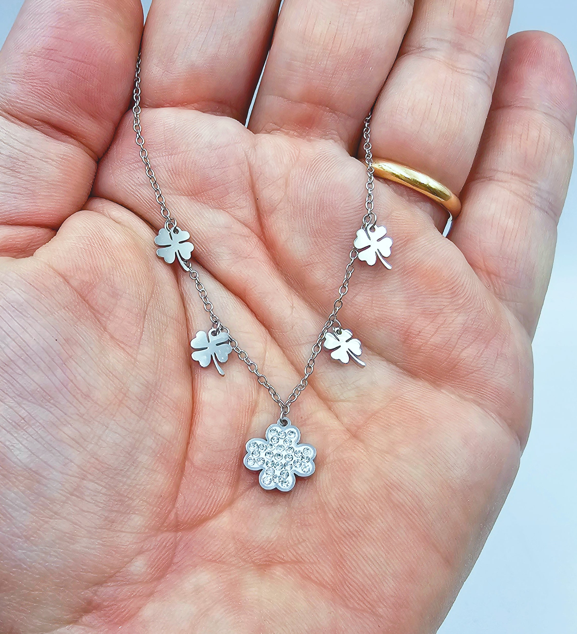 Collana con Quadrifoglio
