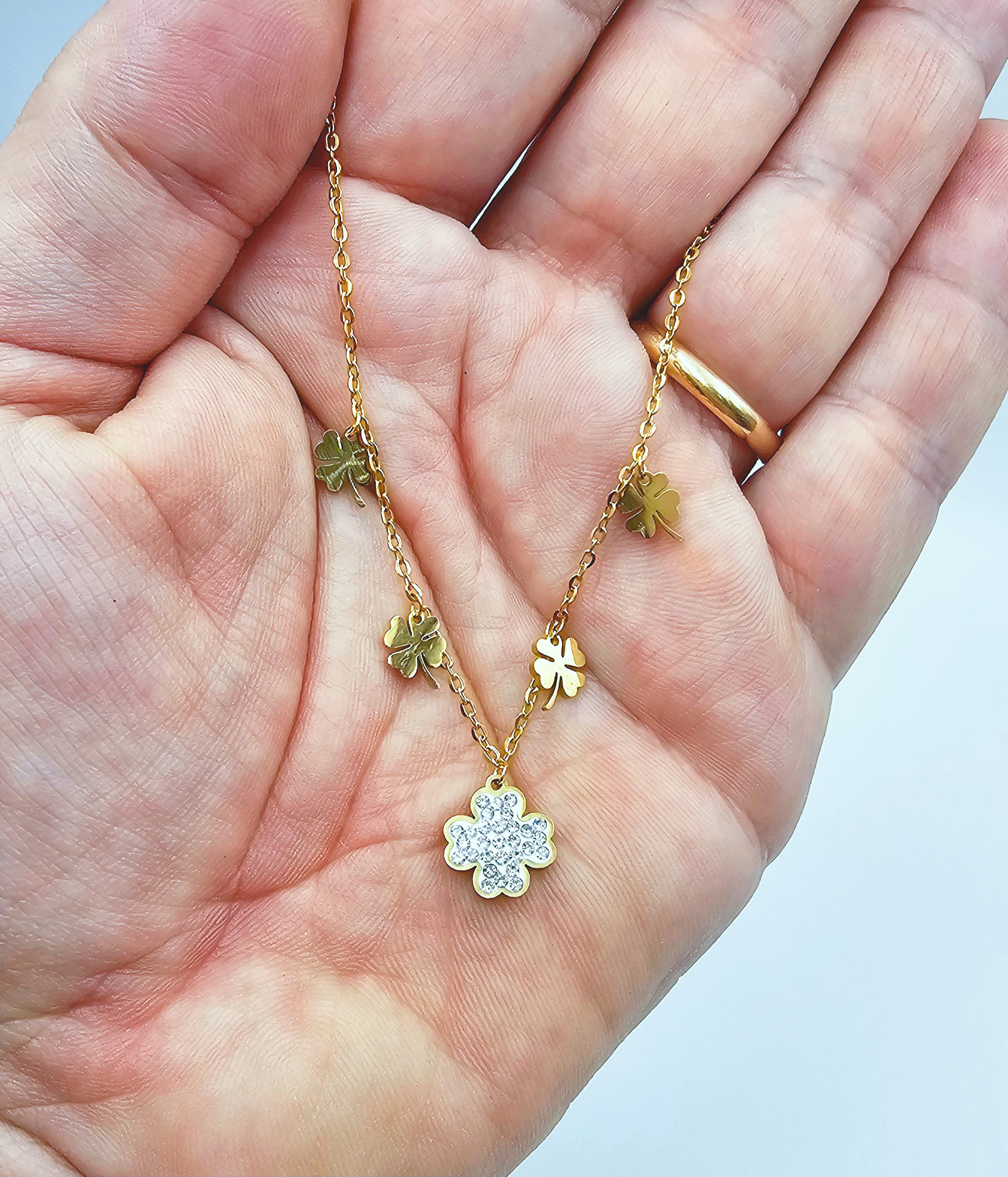 Collana con Quadrifoglio