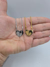 Collana a Cuore con Madonna dell'Arco