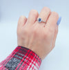 Anello mini kate blu