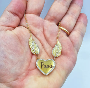 Collana con Ali d'Angelo