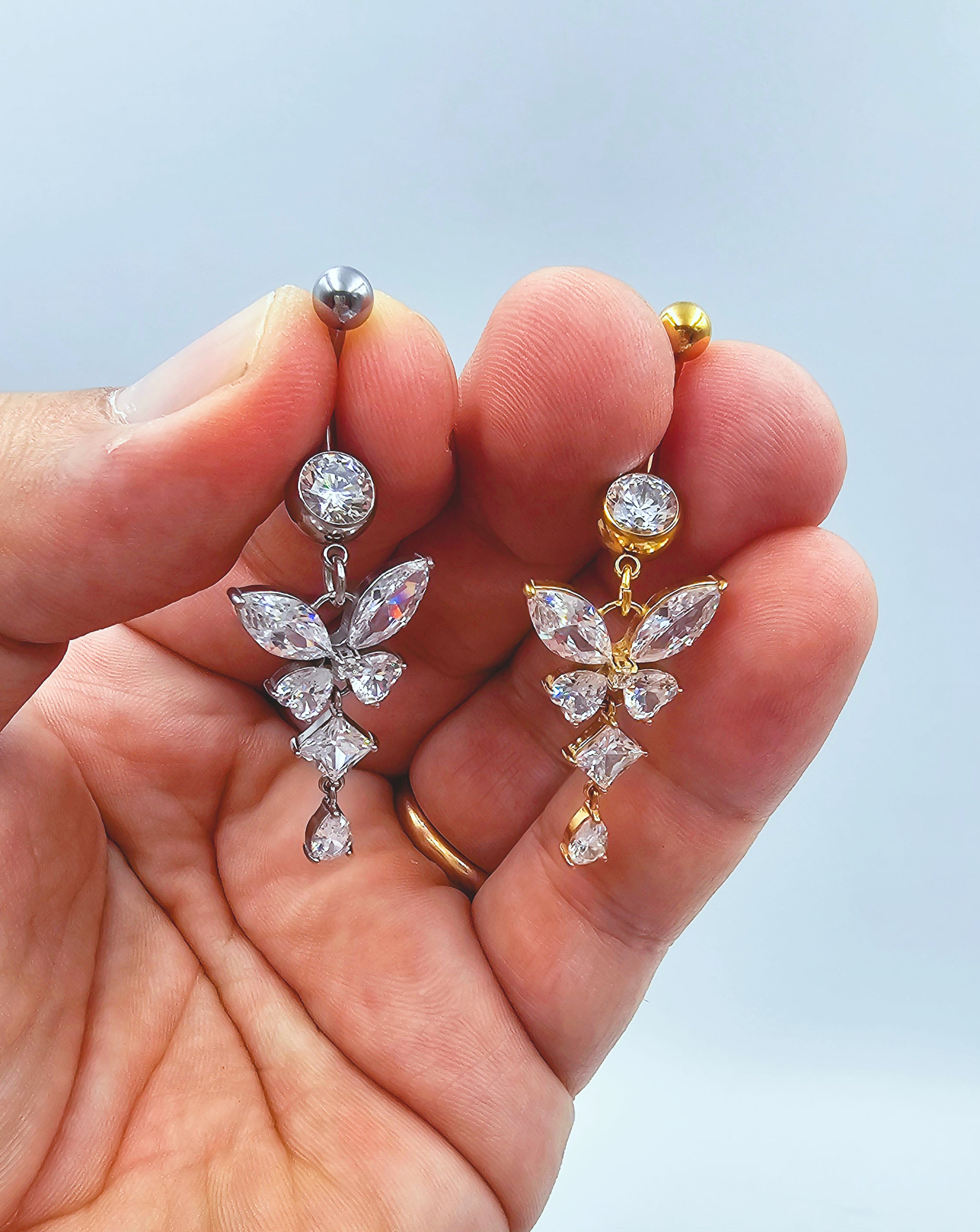 Piercing per Ombelico con Farfalla