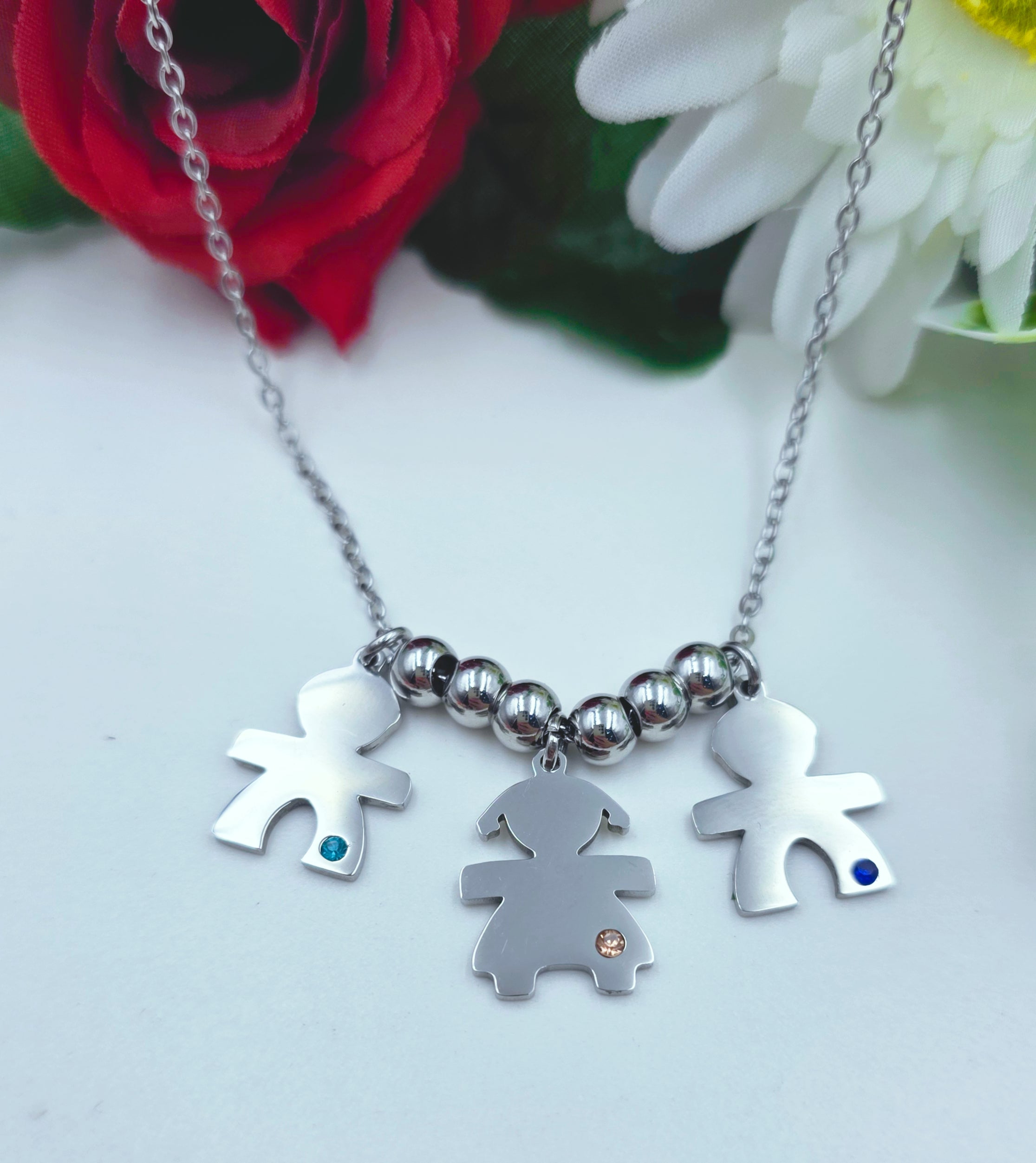 Collana con 3 Bebè