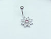 Piercing per Ombelico con Fiore