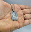 Collana con Foto + Cornice rettangolare