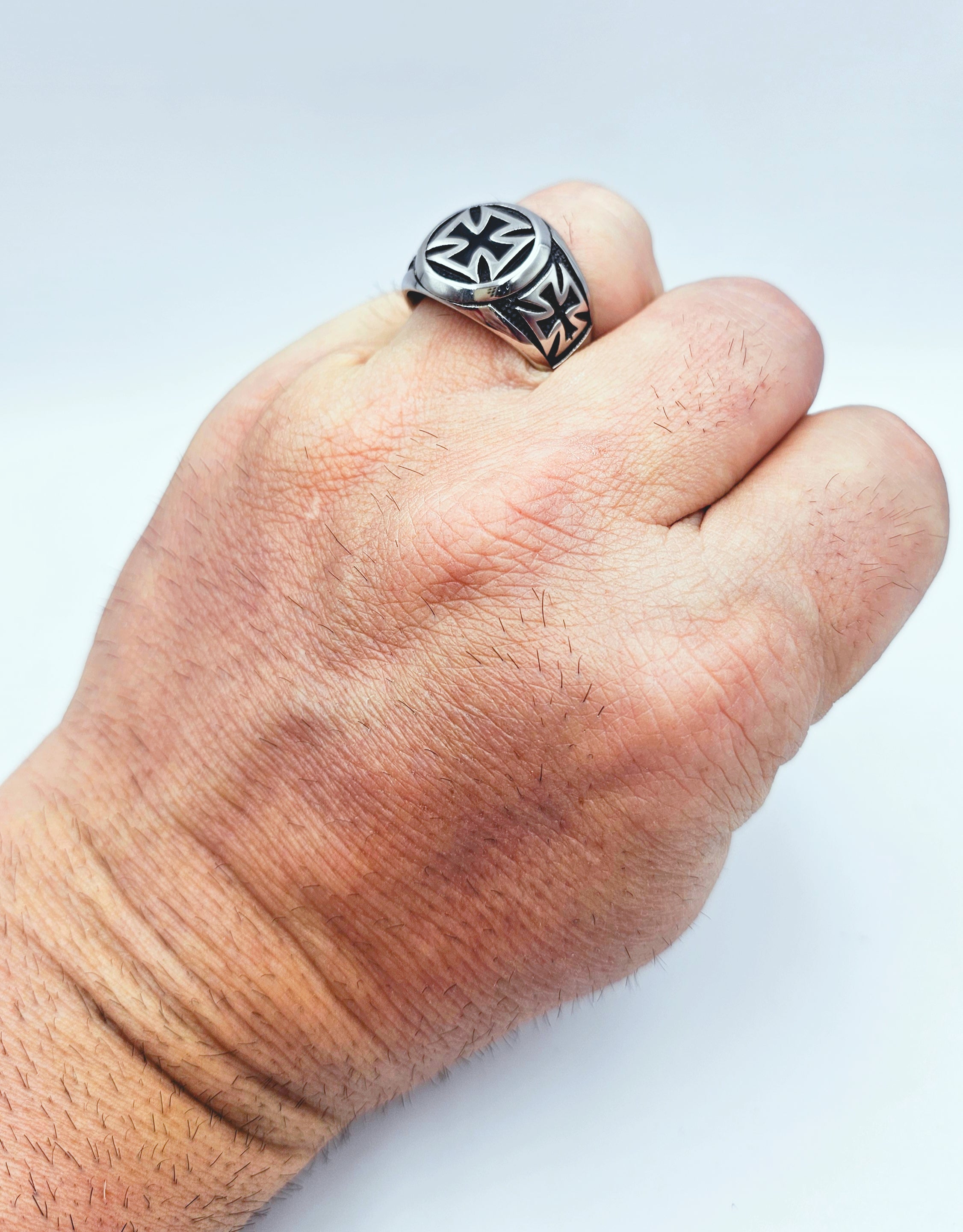 Anello Uomo con Croce