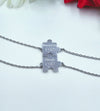 Coppia di Bracciali Puzzle