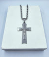 Collana con Crocifisso grande