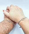 Coppia di Bracciali con Nodo sottile