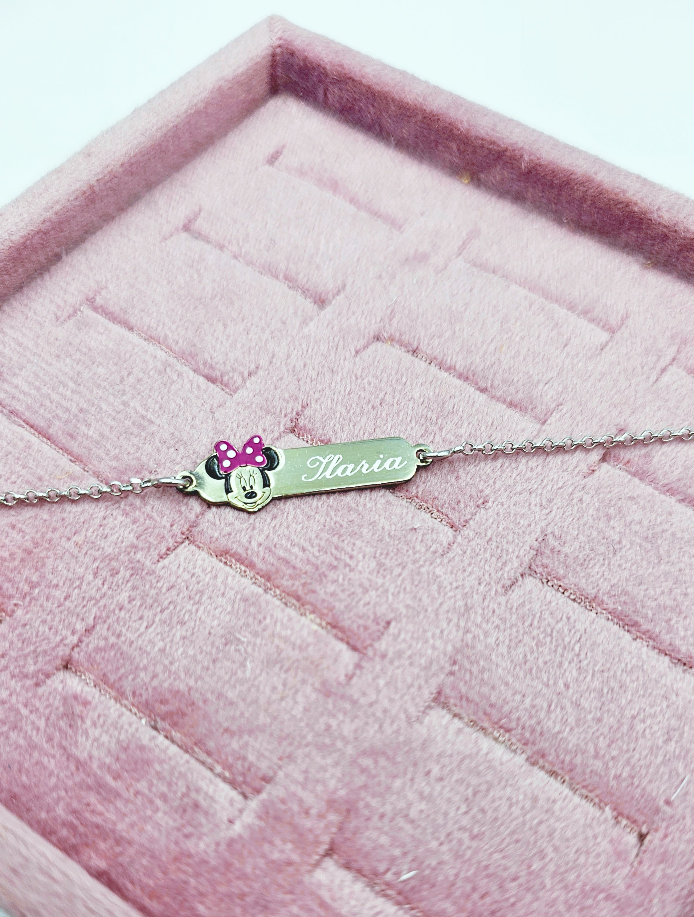 Bracciale Minnie personalizzabile