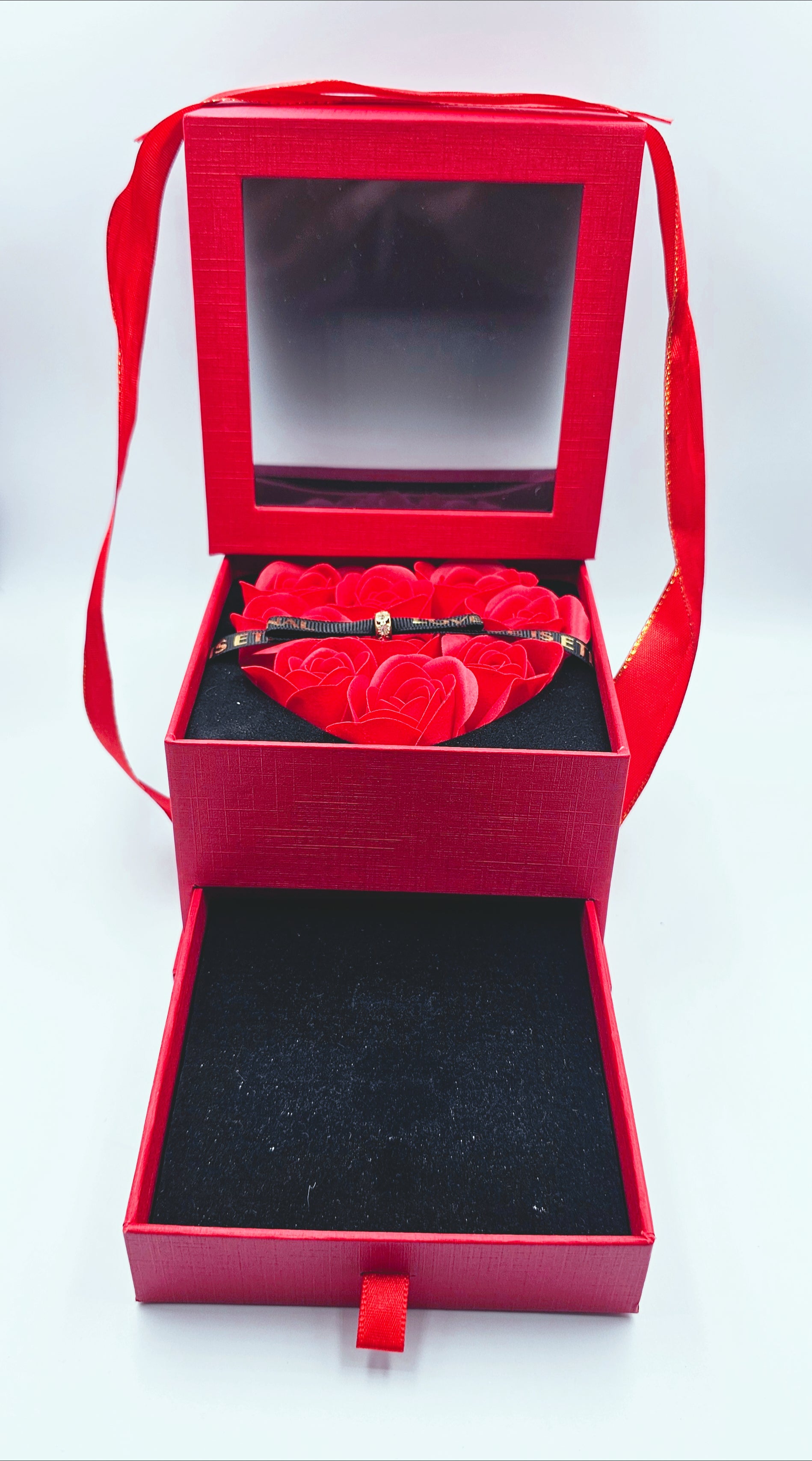 Box regalo con Rose rosse