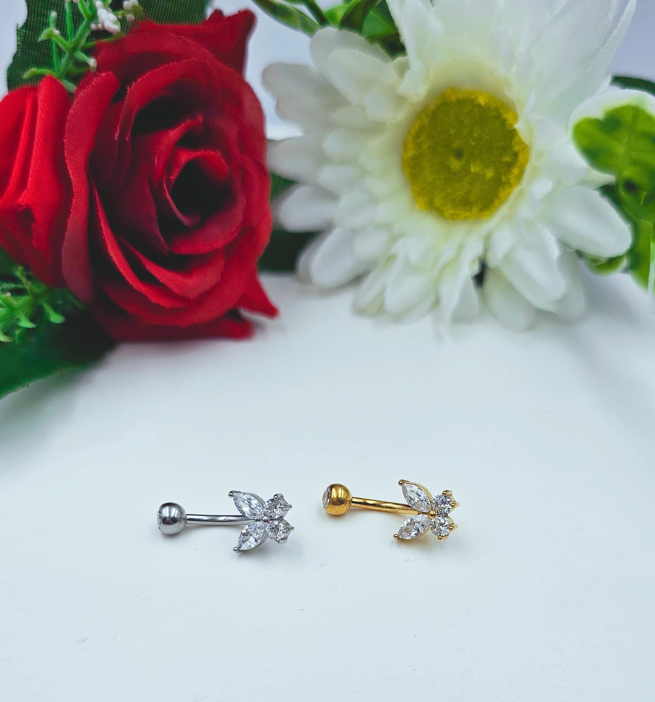 Piercing per Ombelico Farfalla