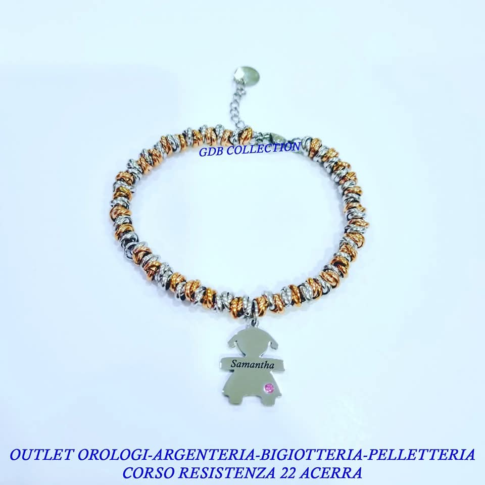 Bracciale con Bebè Femminuccia